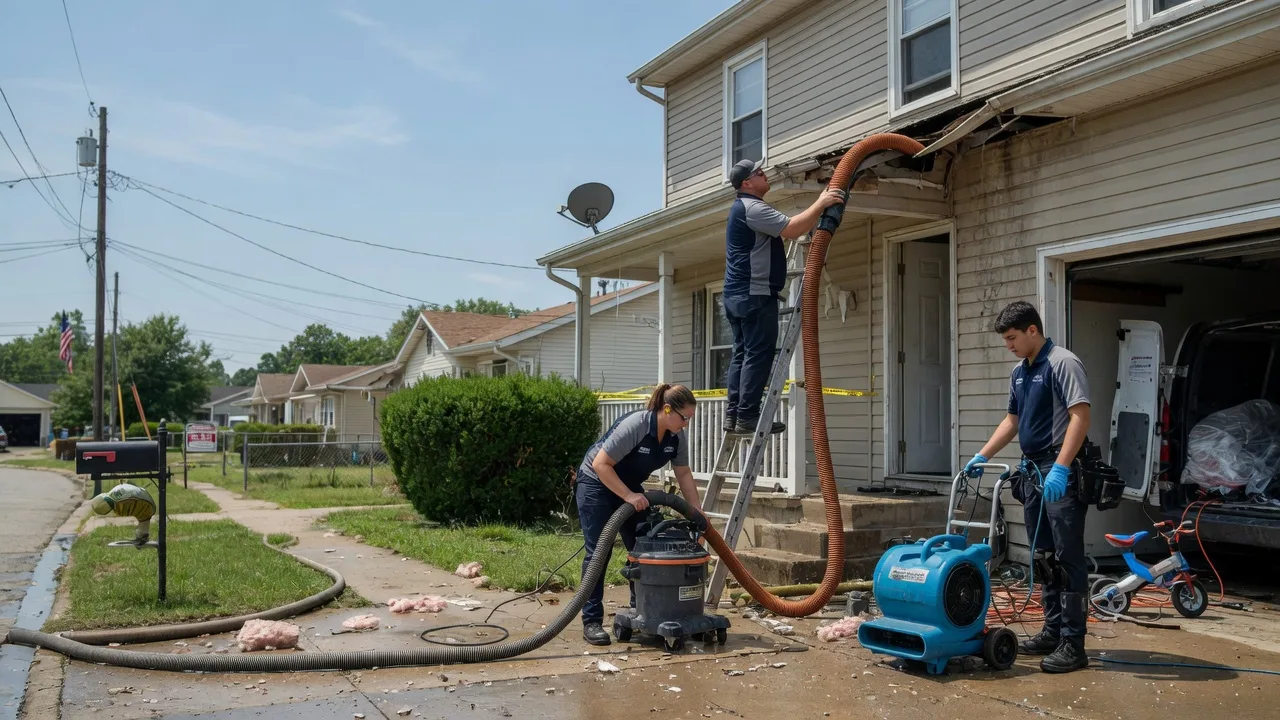 Water Damage Restoration in Frankfort, KY near me